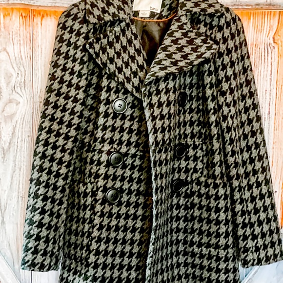 🍁 Sale 2x$20 Bar III women’s Fall winter coat jacket black/grey pattern S - Picture 3 of 16